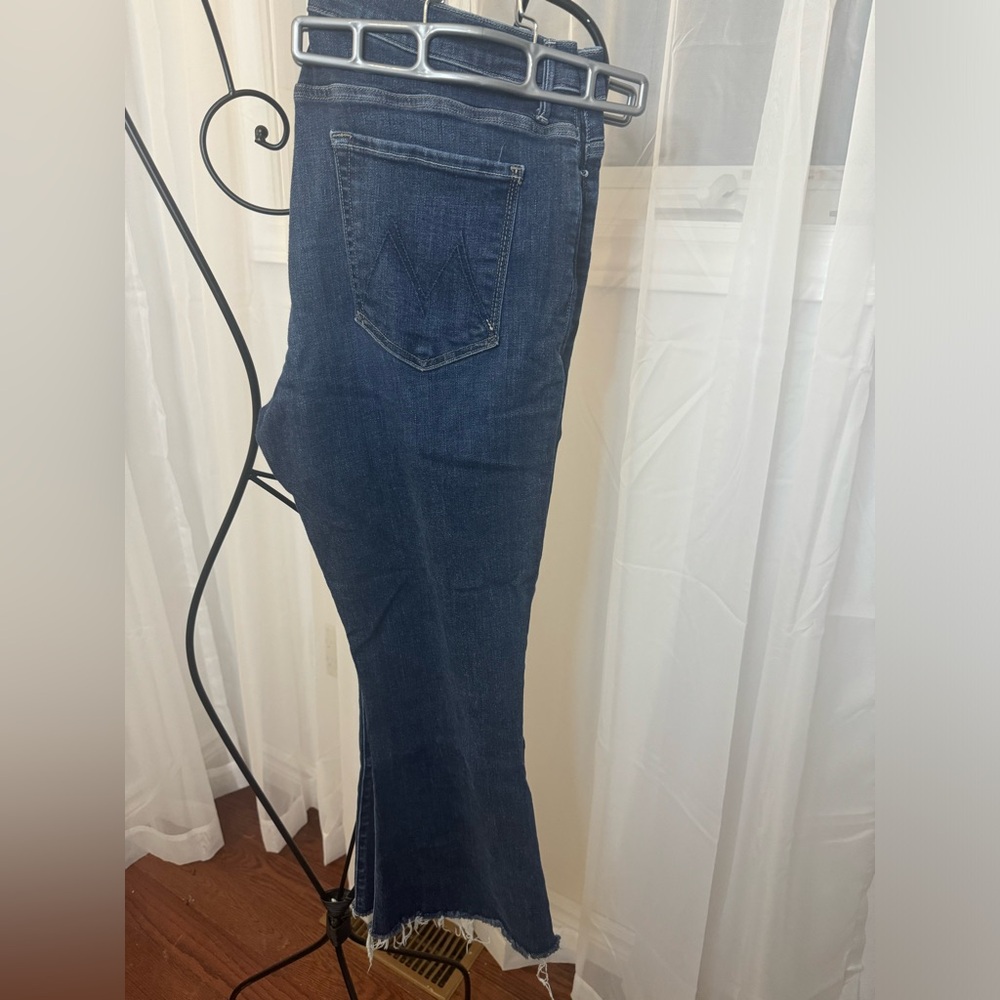 MOTHER Dark Blue Flare Jeans